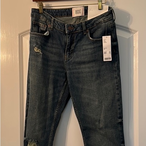 BDG Denim - BDG Slim Boot Cut Jeans, Size 28, Denim Medi